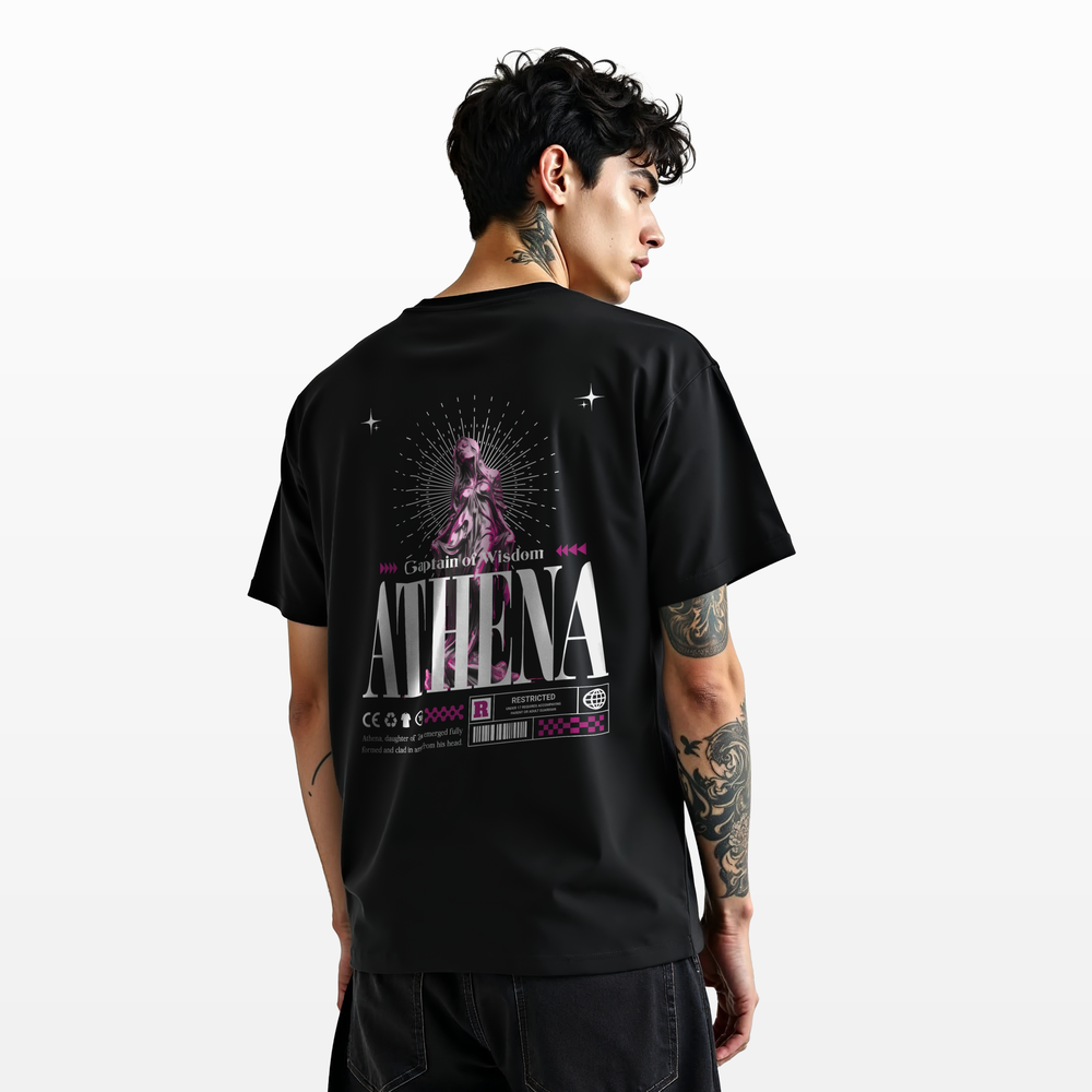 Camiseta Overszied OFF Streetwear Suedine Premium Athena - Imagem 3