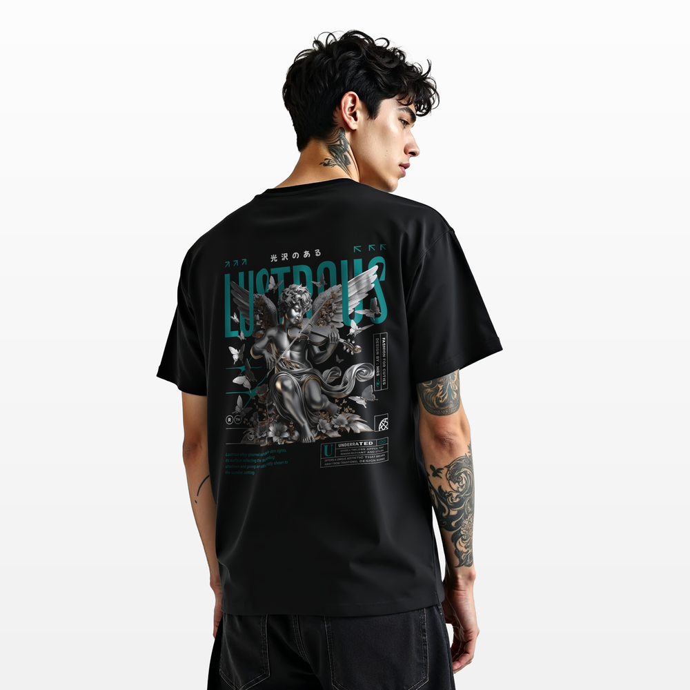 Camiseta Overszied OFF Streetwear Suedine Premium Lustrous - Imagem 3