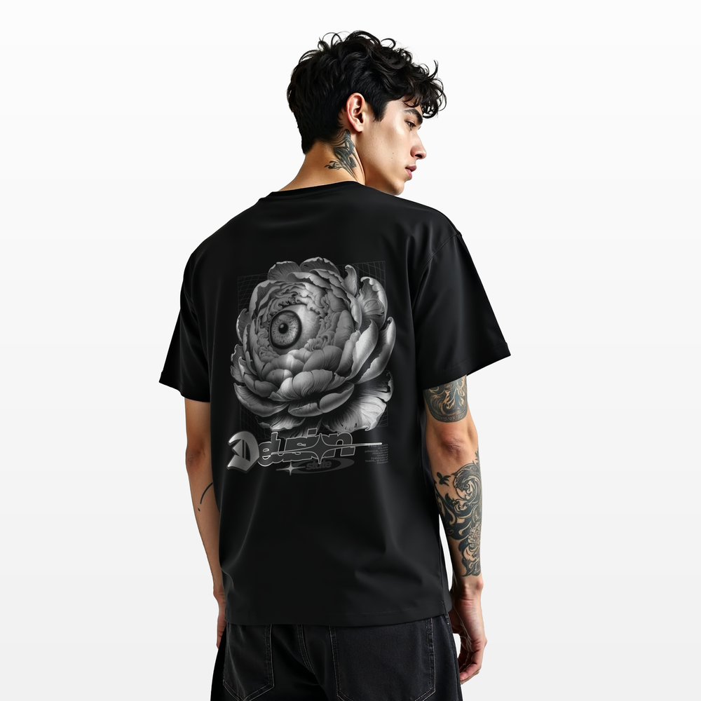 Camiseta Overszied OFF Streetwear Suedine Premium Delusion - Imagem 5
