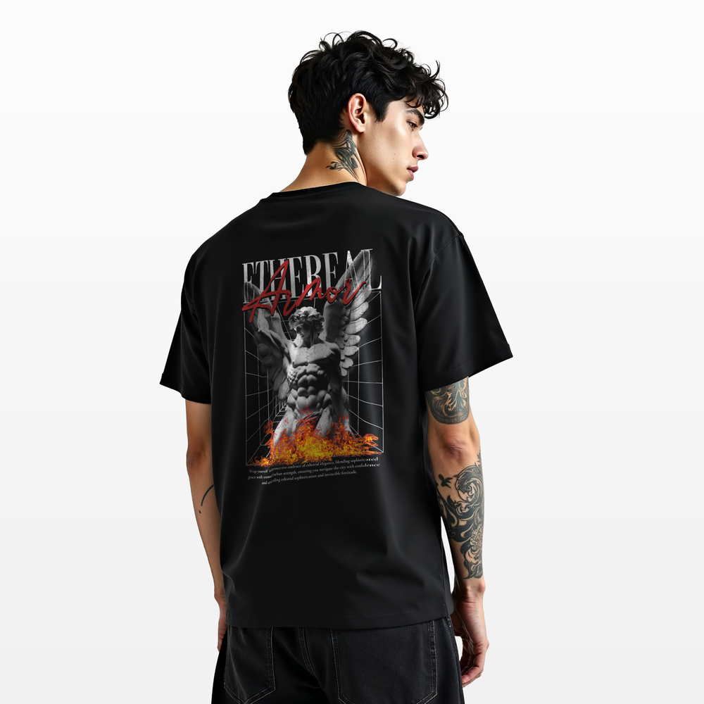 Camiseta Overszied OFF Streetwear Suedine Premium Ethereal - Imagem 3