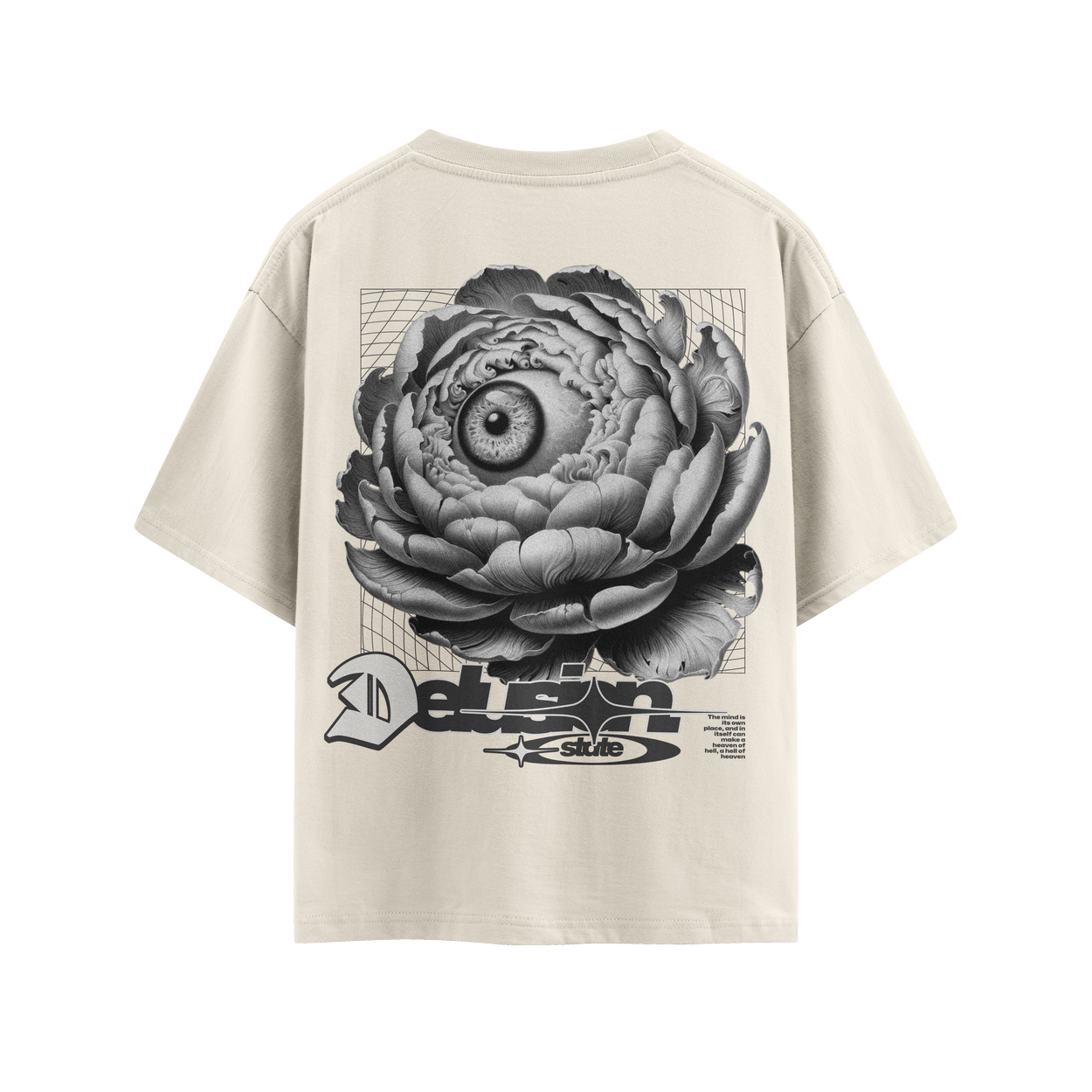 Camiseta Overszied OFF Streetwear Suedine Premium Delusion - Imagem 2