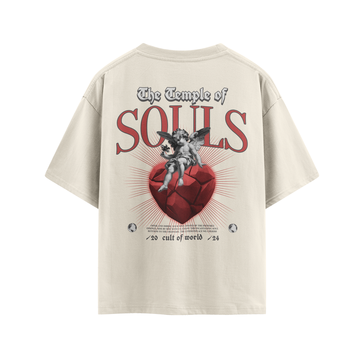 Camiseta Overszied OFF Streetwear Suedine Premium Souls - Imagem 2